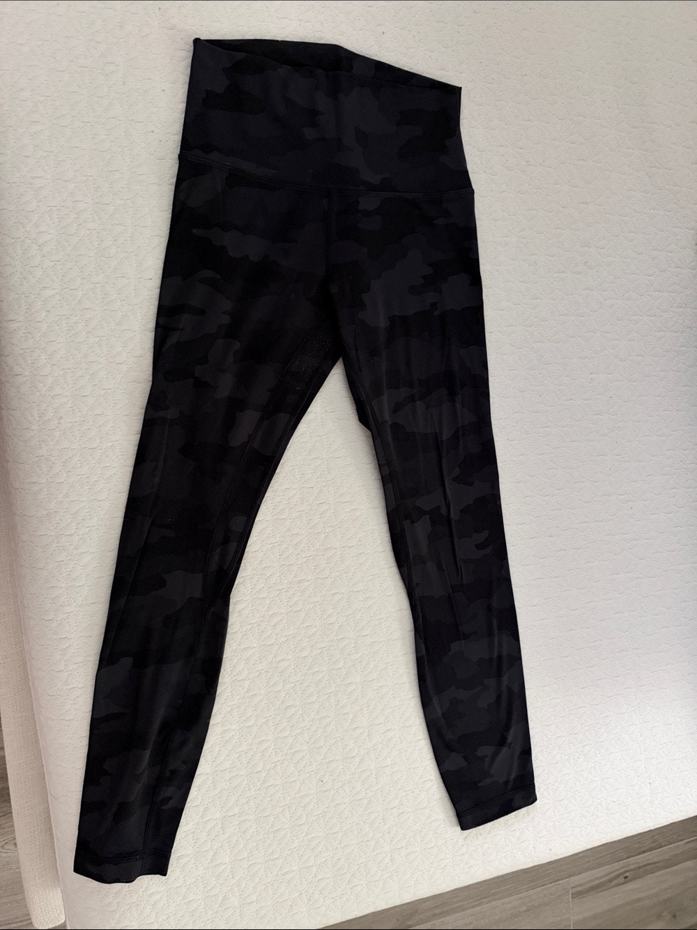 Lulu Align High-Rise Black Camo Leggings